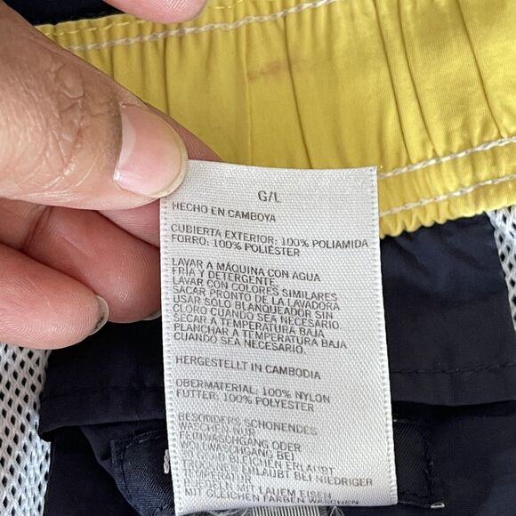 Nautica Men's Quick Dry Large Nylon 8" Swim Trunks Navy - Picture 14 of 14